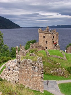 Urquhart Castle near Inverness